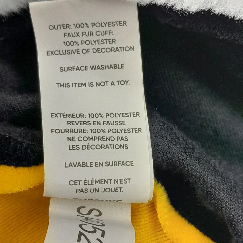 Pittsburgh‎ Penguins NHL Colorblock Santa Hat Forever Collectibles Logo Winter